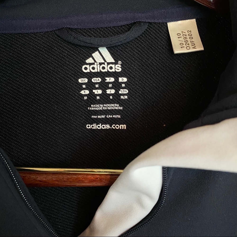 Adidas Running/Track Pullover Medium - image 6